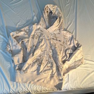 Abercrombie and Fitch floral hoodie